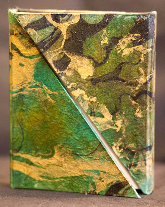 Gold Marble Hand-bound Hug Book