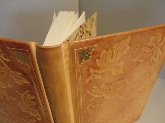 Full-leather Acanthus Leaf Journal